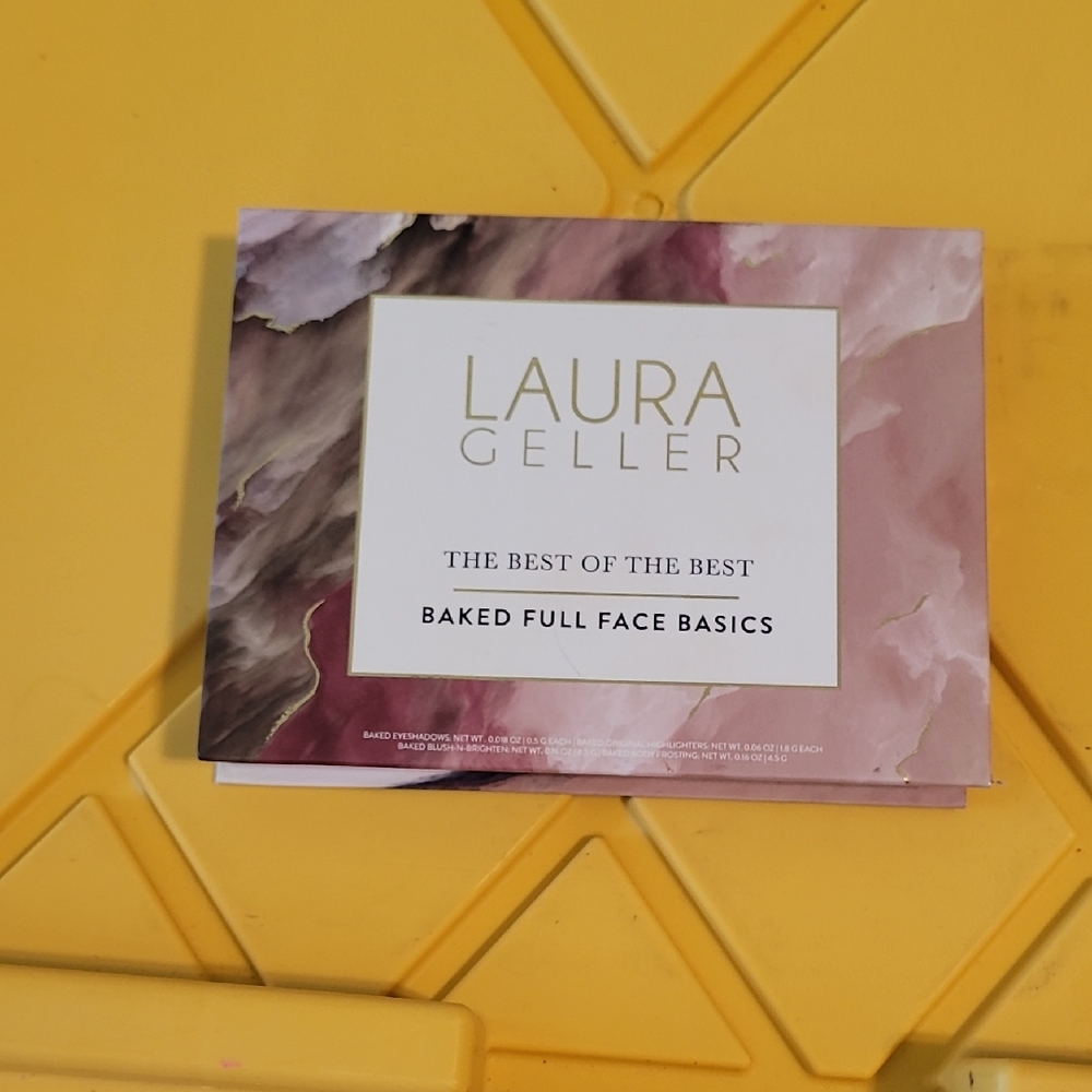 Laura Geller Baked Full Face Basics in Pink and Cream